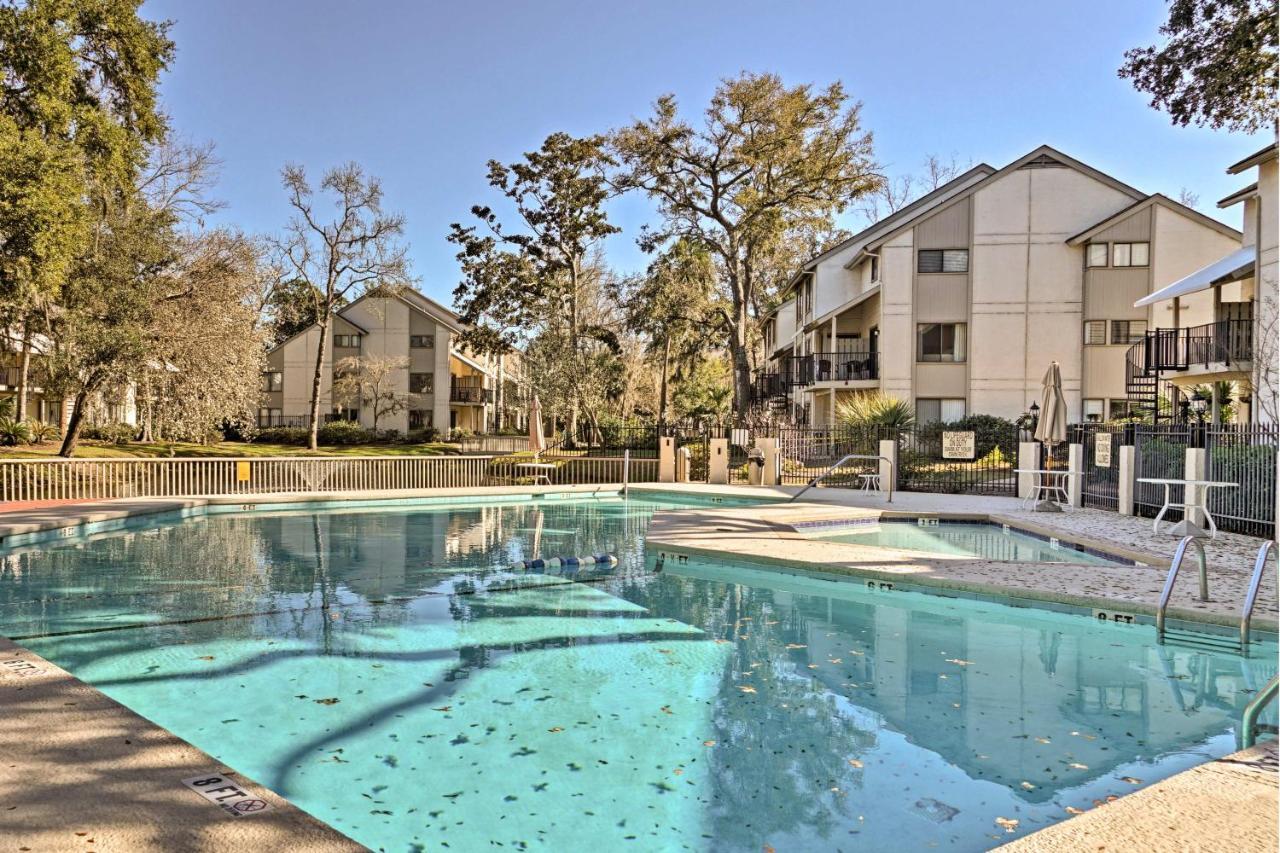 Updated Hilton Head Condo Balcony, Walk To Beach Hilton Head Island Εξωτερικό φωτογραφία